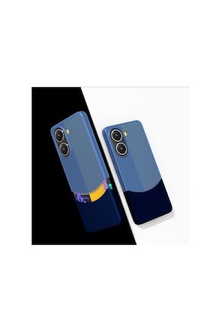 Poco X7 Pro Kılıf Mıknatıslı Tchs Duble Kapak - Lacivert Lacivert
