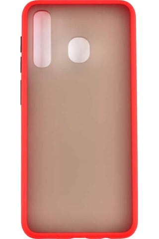 Huawei P30 Lite Kılıf Zore Fri Mat Yüzey Renkli Kenar Kılıf