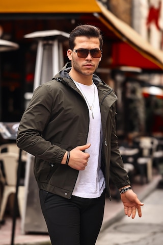 Kol Cepli Baskılı Spor Likra Kumaş Yağmurluk Mevsimlik Pldp 2968 001