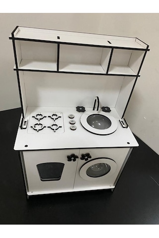 55X33 Mini Ahşap Mutfak