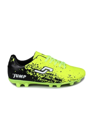 Jump 28373 Neon Sarı Çim Halı Saha Krampon Futbol Ayakkabısı Sarı