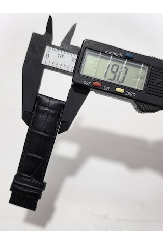 Tissot Uyumlu Croco Baskı Deri Saat Kordonu 19mm Çok Renkli
