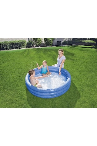 Bestway Çocuk Havuzu 3 Bölmeli Mavi 152x30 cm.