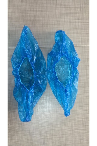 Geneloem Çift Lastikli Kalın Tip Galoş Mavi 500'lü