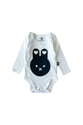 Banndu Bebek Body - Mini Rabit Beyaz