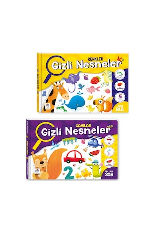 İlk Etkinlik Kitabım Seti Sayılar-renkler 12-36 Ay