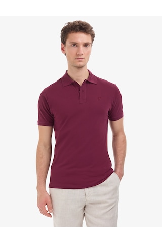 Pierre Cardin Erkek Bordo Tişört Basic 50321128-vr014