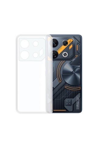 İnfinix Gt 10 Pro Slim Soft Tpu Silikon Kılıf-şeffaf Al3324