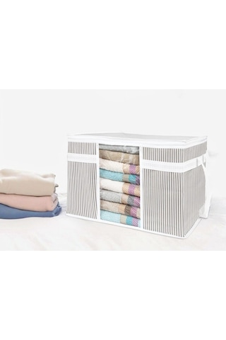 Home Pencereli Kazak Hurcu 45x40x30 Cm Renkli