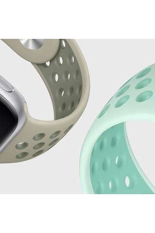 Microsonic Apple Uyumlu Watch Se 40Mm Sport Band Kordon Pembe Beyaz