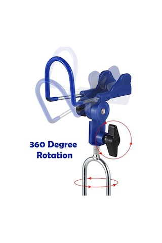 Novahub Paslanmaz Çelik Kırmızı/beyaz Balıkçılık Çubuğu Tutucu, 40x14cm, 290g