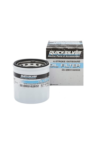 Quicksilver Mercury Mariner 15-20-25 Hp Yağ Filtresi - 35-8m0162832 35-822626q03 Quicksilver Mercury Mariner 15-20-25 Hp Yağ Filtresi - 35-8m0162832 35-822626q03