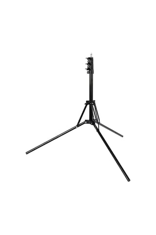 Ayex Ls-200f Işık Ayağı 200cm Katlanabilir, 4 Kademeli, Metal Gövde, Stüdyo Işık Ve Softbox Uyumlu Light Stand