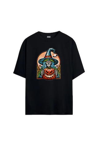 Ogc Cadı Oversize Unisex T-shirt Siyah