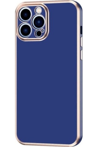 Apple Uyumlu iPhone 12 Pro Kılıf Zore Bark Kapak Lacivert