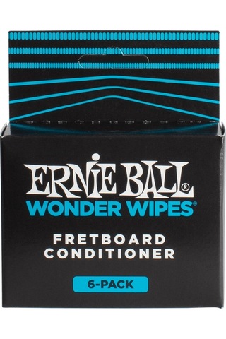 Ernie Ball P04276 Wonder Wipes Fretboard Klavye Temizleme Mendili