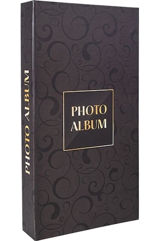 Rabsev RS307 Fotoğraf Albümü 10x15cm 300 Fotoğraf Kapasiteli Retro Desenli Lüks Albüm