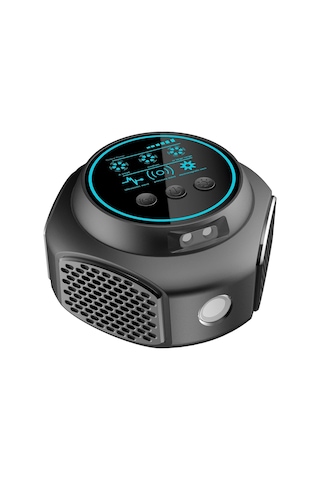 Hallow 4'ü 1 Arada 360 Derece Elektronik Ultrasonik Kemirgen Kovucu Siyah