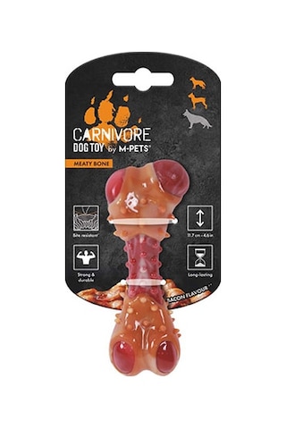 M-pets Carnivore Bone Pastırma Aromalı Köpek Kemik Oyuncağı Small 11,7x4,7x4 Cm 244-50124.01
