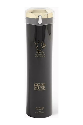 Hind Al Oud Emarati Musk Vücut Kremi 120ml, Hurma, Vanilya Ve Beyaz Misk Notalarıyla