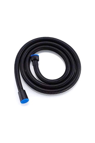 Qf Berev 5 Fonksiyonlu Yüksek Basınçlı Duş Hortum, Siyah Duş Siyah