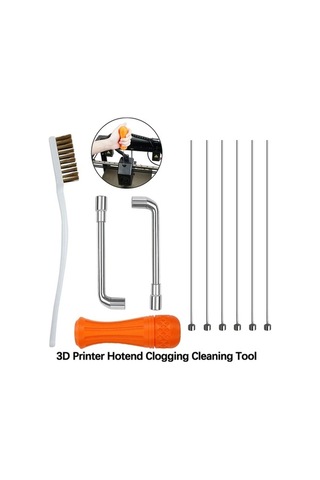 Ulzyvf Yazıcı Volkan Temizleme Nozulları Mk8 M7 M6 İçin Hotend E3d Aracı 3d Vz