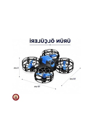 Uzaktan Kumandalı Mini Drone, 360 Dönüş Ve Işıklı