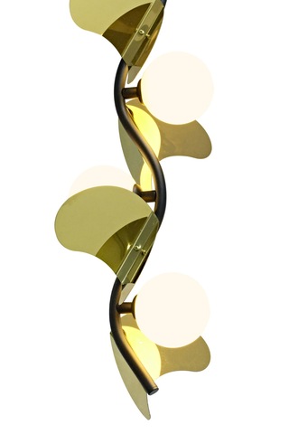 Pulchino Siyah Boyalı Lambader Plc-1218-l-bsy