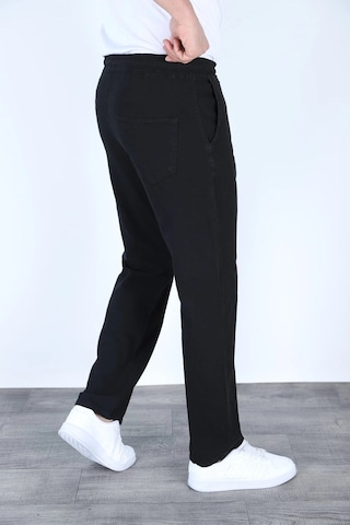 Myrab Denim Baggy Keten Pantolon Jogger Çağla Yeşili Siyah