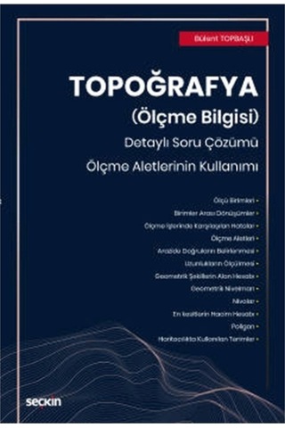 Topağrafya (Ölçme Bilgisi)/Bülent Topbaşlı 9789750262739