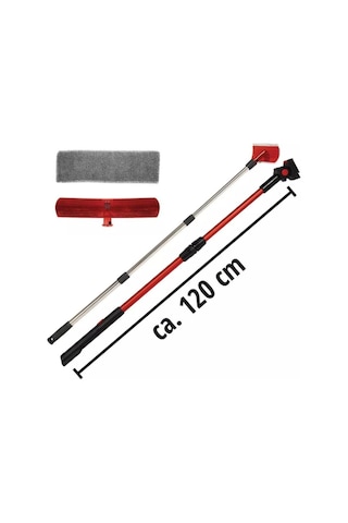 Einhell Brillianto 3437100 1x2.5AH Akülü Teleskobik Uzatmalı Cam Temizleme Makinesi