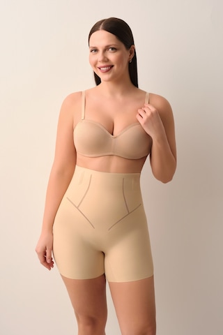 Suwen Yeni Nesil Lazer Kesim İz Bırakmayan İnce Dokulu Şort Korse Sw9001089 Ten