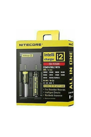 Nitecore i2 Li-ion & NI-CD & NI-MH Pil Şarj Cihazı