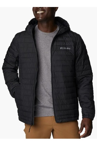 Columbia Wo6284 Silver Falls Hooded Synthetic Insulated Jacket 2034501 010 Siyah