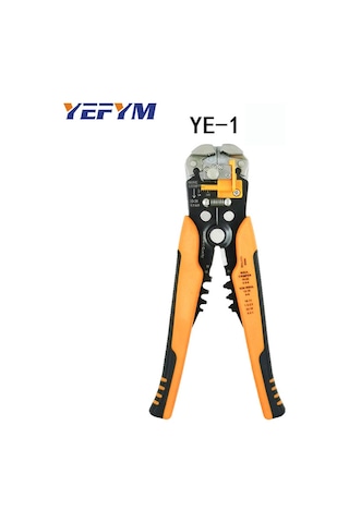 Youmex Otomatik Telli Kablo Soyucu - Elektrikçi İçin Kesim, Presleme Ve Soyma İşlevi - Mavi Renkli Çok İşlevli Alet Mavi