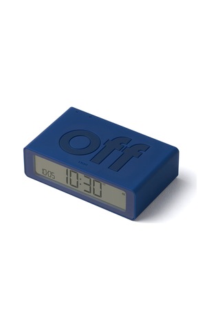 Lexon Flip Mini Şarj Edilebilir Alarm Saat Lacivert