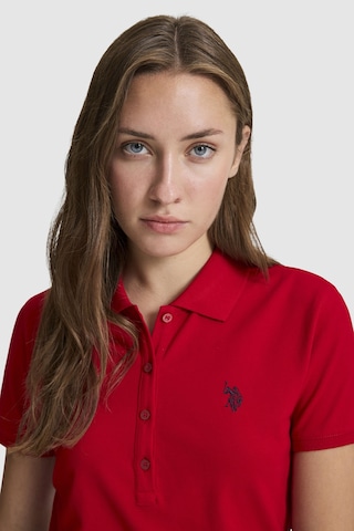 U.S. Polo Assn. U.s. Polo Assn. Kadın Kırmızı Tişört Basic 50321818-vr030 Kirmizi