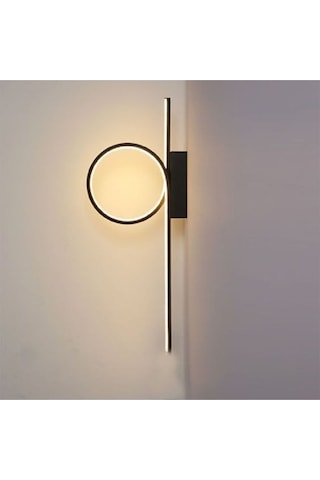 San Jose / Aplik / 80 Cm / 3 Renk Işık / Antrasit Gövde Antrasit