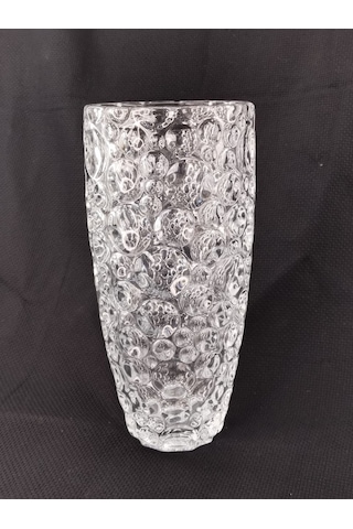 Delisoga Daire Desenli Kristal Vazo Billur