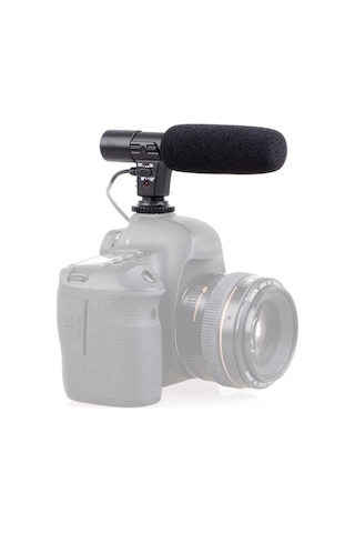 Dslr Makine ve Video Kamera için Stereo Mikrofon