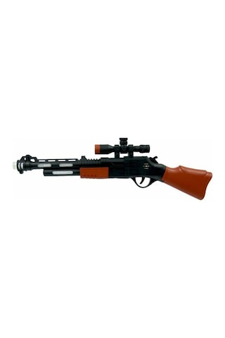 Warrior Işıklı Sesli Tüfek 43 Cm