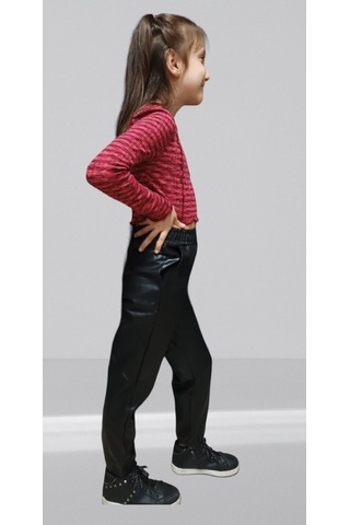 Uzun Kollu Kız Çocuk Crop Model Body 001