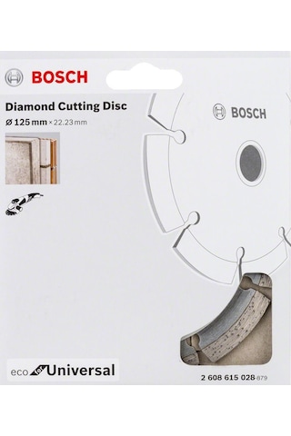 Bosch Eco For Universal 125 mm Elmas Kesici Diskler - 2608615028