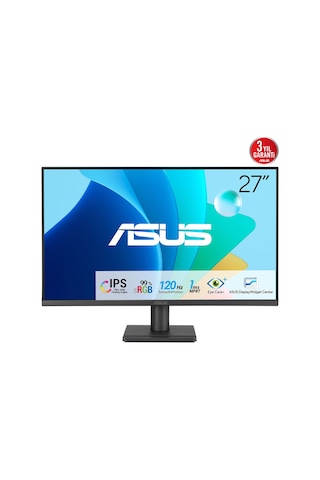 Asus 27" Ips Va279hg 1ms 120hz Hdmı-vga Ev Ofis Tipi Monitör 1920 X 1080