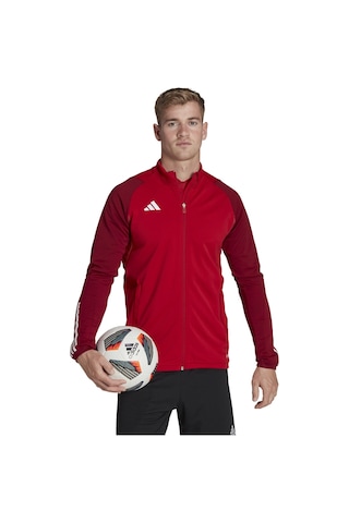 Adidas Tiro23 C Tr Jkt Erkek Futbol Uzun Kollu Antrenman Üstü He5650 Kırmızı 001
