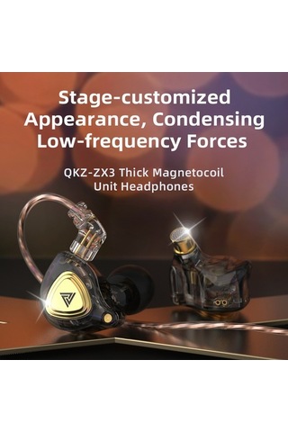 Willowhaven Qkz Zx3 Spor Kulaklığı Alüminyum Mavi Model: Zx3, 10mm Dinamik Mil Mikrofonlu Model: Zx3