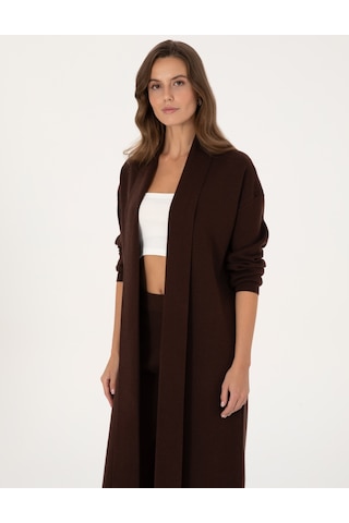 Pierre Cardin Kadın Kahverengi Hırka Triko 50311603-vr029 Kahverengi