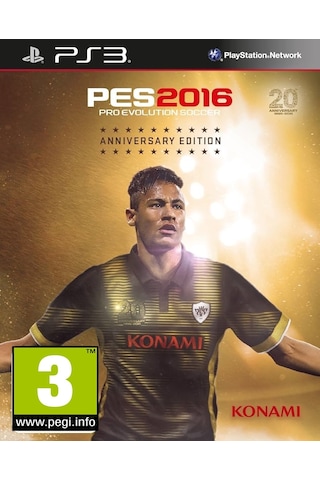 Pes 2016 Anniversary Edition PS3 Oyunu