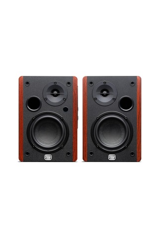 Eris Accent - Aktif Kitaplık Hoparlör Çift 4 İnç Woofer, 1 İnç İpek Kubbe Tweeter, 60w Class D, Trs/rca/aux