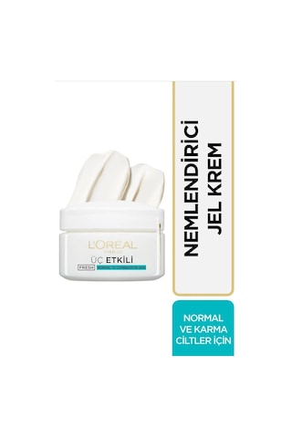 L'Oreal Paris Normal ve Karma Ciltler İçin Nemlendirici Jel Krem 50 ML
